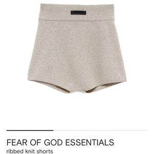 Fear of God Essentials Rib Knit Shorts